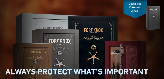 Fort Knox Gun Safes for Sale