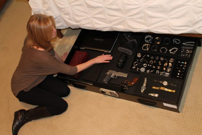 underbed gun safe